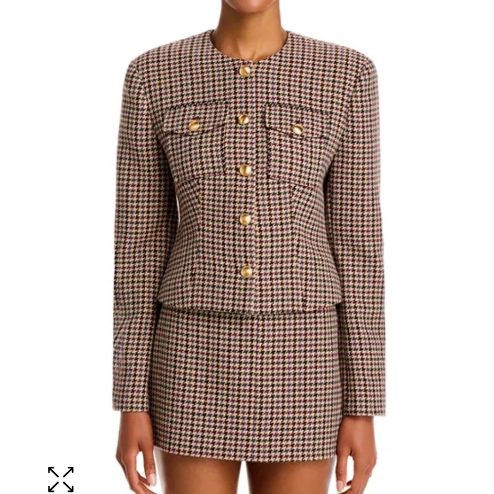 NWT Ronny Kobo Jerry Collarless Jacket (M) - Picture 5 of 6